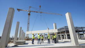 Construção com pré-moldados, redução de custos, agilidade na obra, concreto pré-fabricado, canteiro eficiente